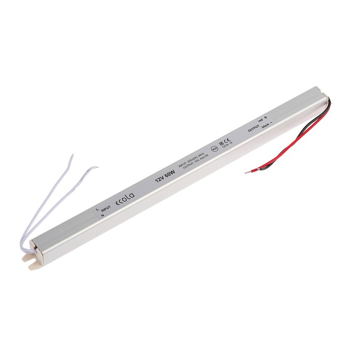 Ecola Блок питания для св/д лент 12V 60W IP20