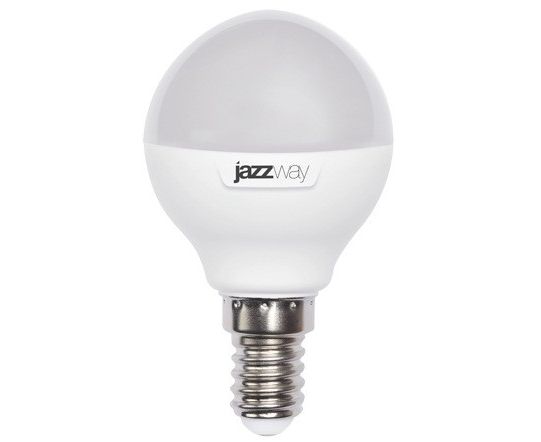Лампа св/д Jazzway Шар G45 E14 7W(530Lm) 3000K